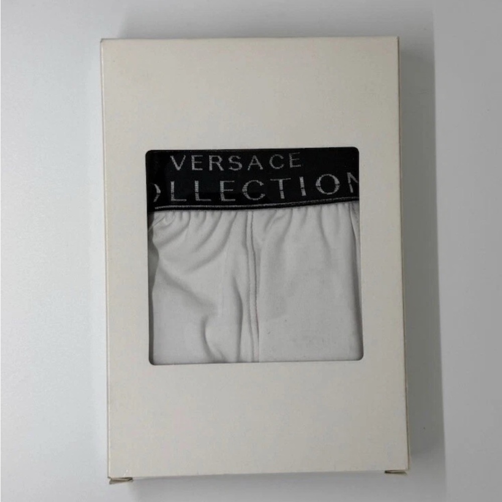 Versace Collection, Briefs, Underwear, Men's, White, Size M, XL, XXL, New In Box - Picture 3 of 4